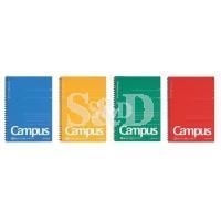 Campus T-205A B5 PP Cover Twin Ring Notebook B5胶面双线圈笔记簿