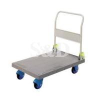 Plastic Folding Handle Trolley 静音塑胶单层手推车