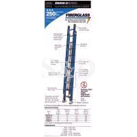 Flat D-Rung Extension Ladder 梯